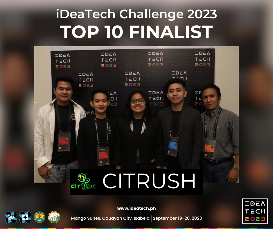 SMU Secures 3rd Place in ideaTech Challenge 2023 with CitRUSH Project