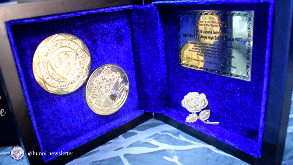 4 new members of the Order of the Golden Rose recognized during SMUHSGS Grand Alumni Homecoming