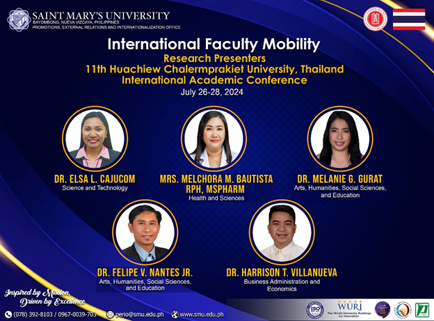 SMU co-hosts international confab: 5 faculty to present scholarly work