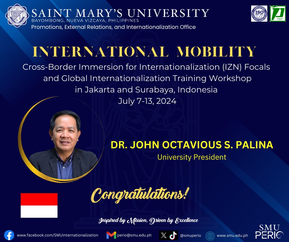 Dr. Palina joins CHED delegates in the cross-border immersion for IZN focals in Indonesia