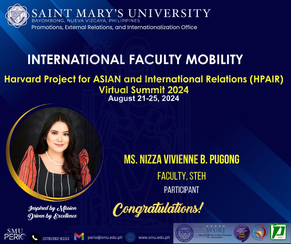 SMU Faculty qualifies for Harvard Project for Asian and International Relations Virtual Summit 2024