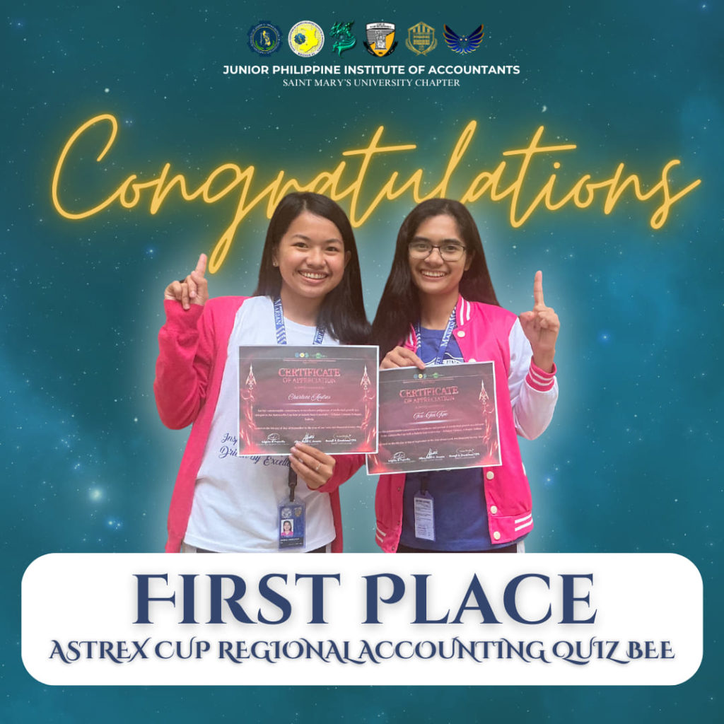 Marian JPIANS clinch Gold in 1st Astrex Cup Regional Accounting Quiz Bee