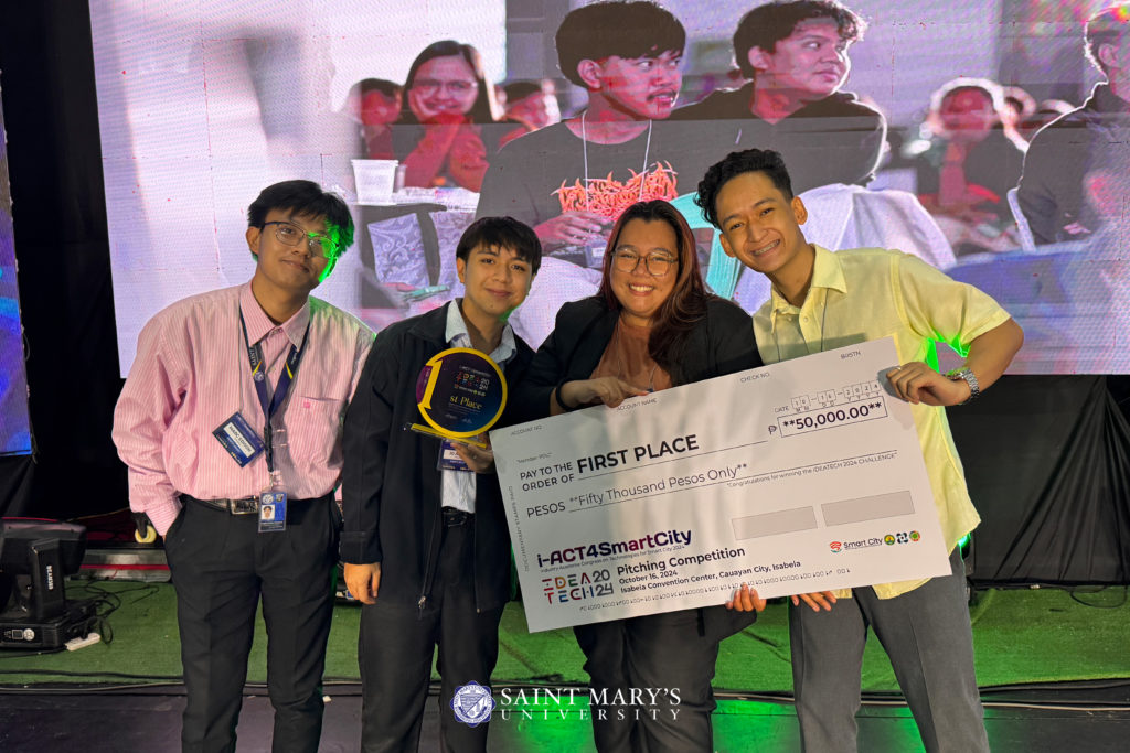 Marian startup team OnioNet wins 1st Place at iDeaTech 2024