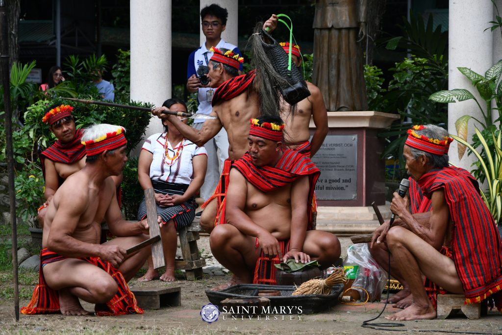 Ayangan’s Ipad Ritual held at Saint Mary’s University, Bayombong
