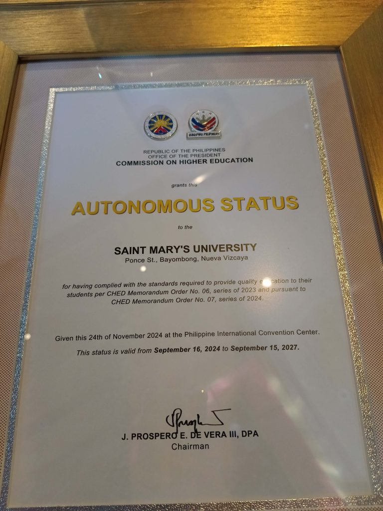 SMU CHED Autonomous