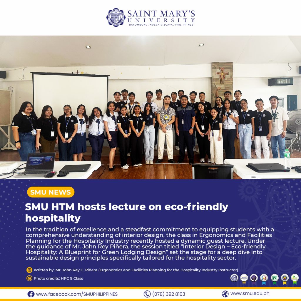 SMU HTM hosts lecture